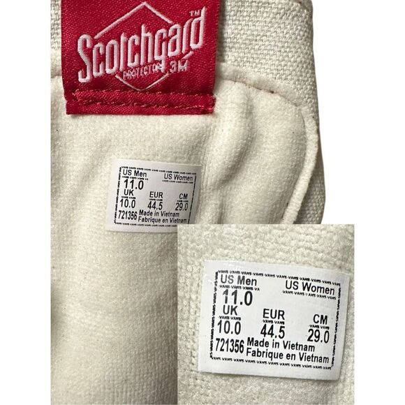 Vans UA SK8-Hi Reissue Pig Suede Red Old Skool Authentic Men's 11 New In Box - Picture 8 of 9